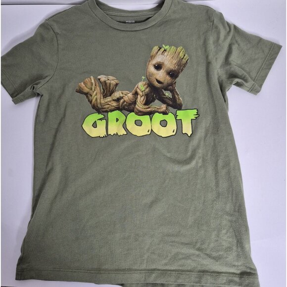 Marvel Other - Marvel GROOT Tshirt Youth Boys Size L (10-12) Green